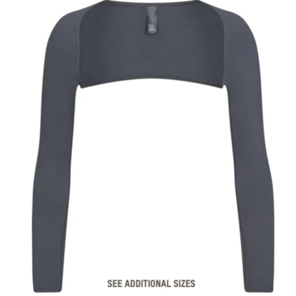Skims Sculpting Swim Long Sleeve Shrug-Large